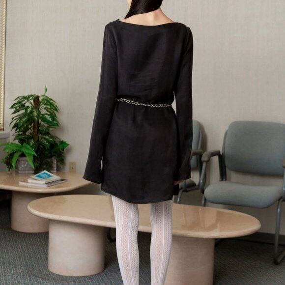 A Bronze Age Monroe Dress, Black, Size S - Picture 2 of 2